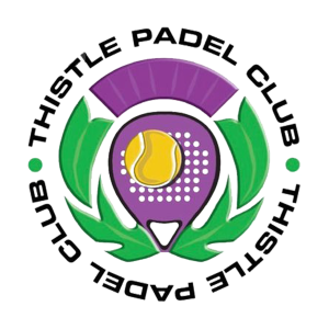 Thistle Padel Club&rsquo;s club badge
